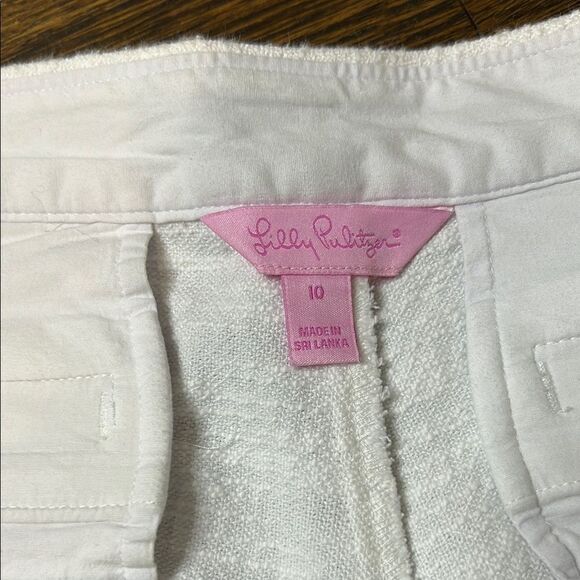 Lilly Pulitzer Women’s Textured Shorts Size-10 - Picture 5 of 8